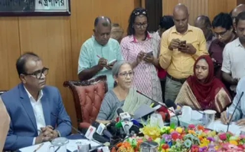 যে অনুরোধের পরিপ্রেক্ষিতে ভারত যাচ্ছে ইলিশ,  উপদেষ্টা     ফরিদা আখতার। 