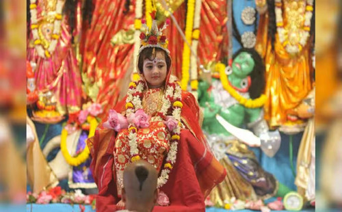 শারদীয় উৎসব দুর্গাপূজার মহাঅষ্টমী ও কুমারী পূজা আজ। 