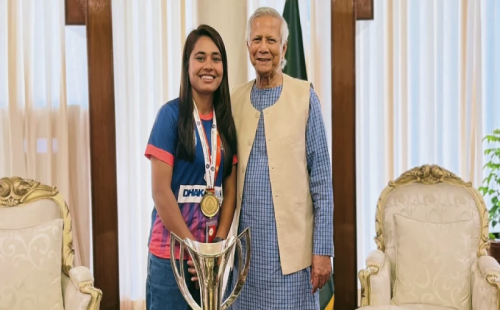 ড. ইউনূসের কাছে দাবি  বার্সেলোনার সঙ্গে খেলতে চায় বাংলাদেশ। 