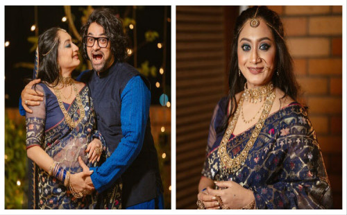 বিয়ের এক বছরের মাথায় সুখবর দিলেন জিনাত সানু 