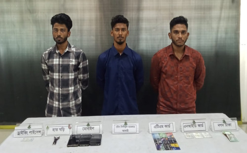 নারী সাংবাদিককে হেনস্তার ঘটনায় তিনজনকে গ্রেপ্তার 
