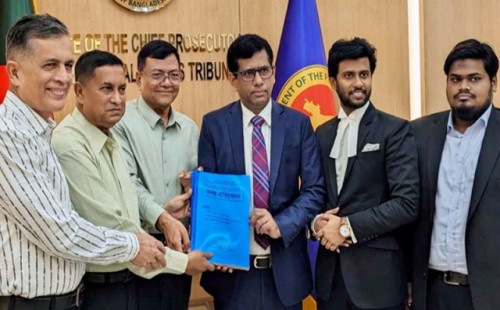 শেখ হাসিনার বিরুদ্ধে জুলাই গণহত্যা মামলার 