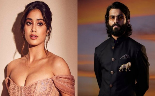 কানে জাহ্নবী, সঙ্গে কথিত প্রেমিকও! 
